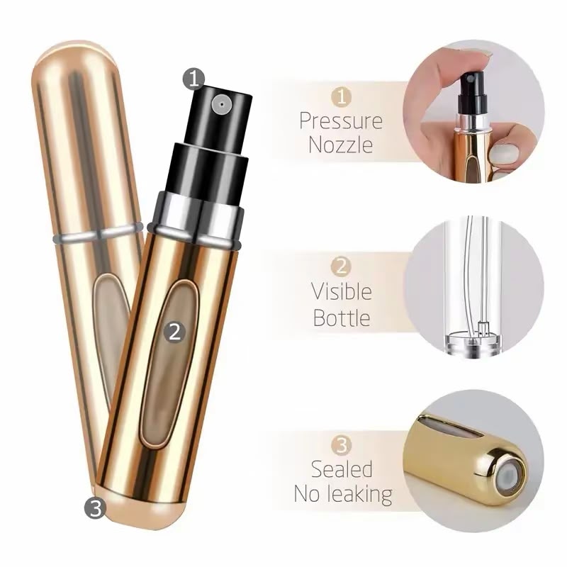 5ml Portable Refillable Perfume Atomizer