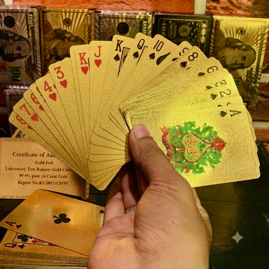 Premium PVC Playing Cards – Waterproof & Scratch-Proof