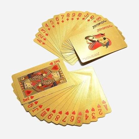 Luxury Black Playing Cards